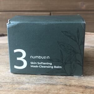 numbuzin - No.3 Pore & Makeup Cleansing Balm With Green Tea And Charcoal 85g